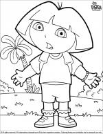 Dora the Explorer coloring