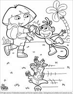 Dora the Explorer coloring