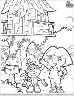 Dora the Explorer coloring