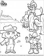 Dora the Explorer coloring