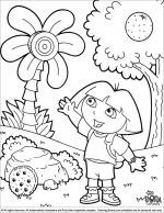 Dora the Explorer coloring