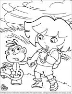 Dora the Explorer coloring