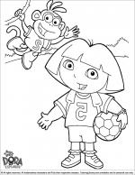 Dora the Explorer coloring