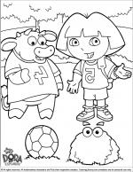 Dora the Explorer coloring