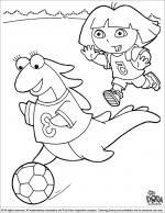 Dora the Explorer coloring