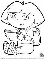 Dora the Explorer coloring