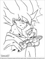 Dragon Ball Z coloring