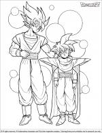 Dragon Ball Z coloring