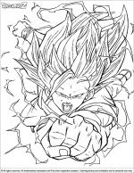 Dragon Ball Z coloring