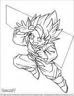 Dragon Ball Z coloring