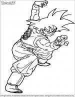 Dragon Ball Z coloring