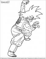 Dragon Ball Z coloring