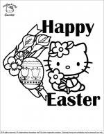 Easter Cartoon coloring