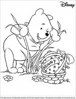 Easter Disney coloring