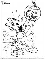 Halloween Disney coloring