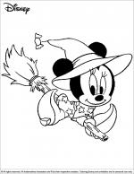 Halloween Disney coloring