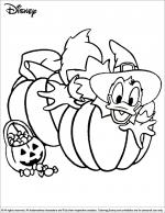 Halloween Disney coloring