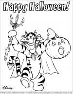 Halloween Disney coloring