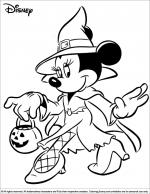 Halloween Disney coloring