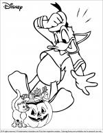 Halloween Disney coloring