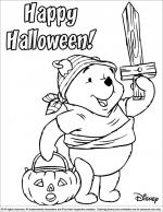 Halloween Disney coloring