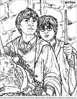 Harry Potter coloring