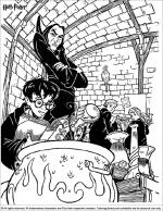 Harry Potter coloring