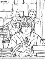 Harry Potter coloring