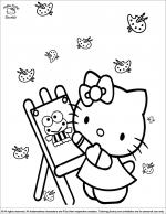 Hello Kitty coloring