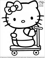 Hello Kitty coloring