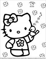 Hello Kitty coloring