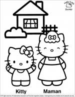 Hello Kitty coloring