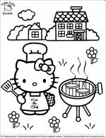 Hello Kitty coloring