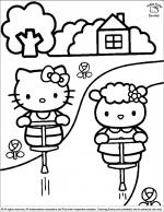 Hello Kitty coloring