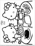 Hello Kitty coloring