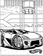 Hotwheels coloring