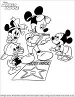 Mickey Mouse coloring