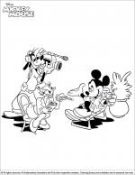 Mickey Mouse coloring