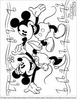 Mickey Mouse coloring