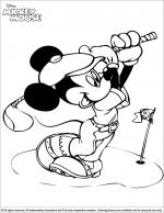 Mickey Mouse coloring