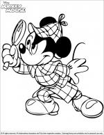 Mickey Mouse coloring