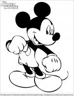 Mickey Mouse coloring