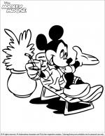 Mickey Mouse coloring