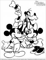 Mickey Mouse coloring