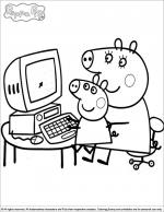 Peppa Pig coloring