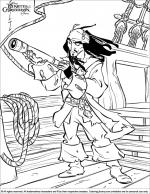 Pirates of the Caribbean coloring