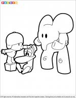 Pocoyo coloring