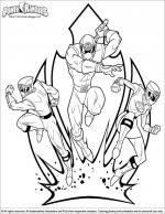 Power Rangers Coloring Pages - Coloring Library