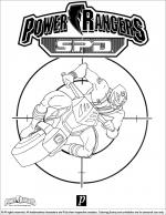 Power Rangers coloring