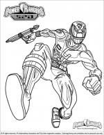 Power Rangers coloring